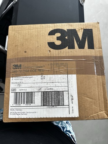 Nastro adesivo rosso - 3m,