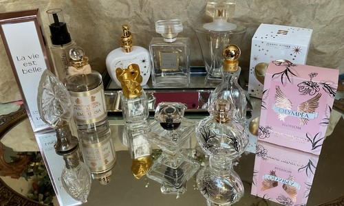 Empty perfume bottle selection - empty,