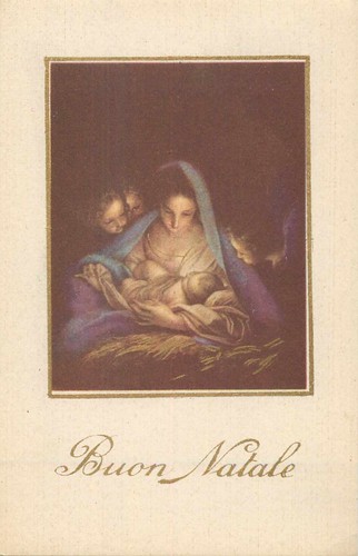 Cartolina buon natale - natale,