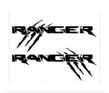 Coppia adesivi ford ranger - adesivi,
