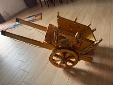 Carretto Siciliano Vintage  Ottime Condizioni Antico circa Un Metro E Mezzo 