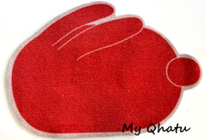 IKEA FOSSTA Red Bunny