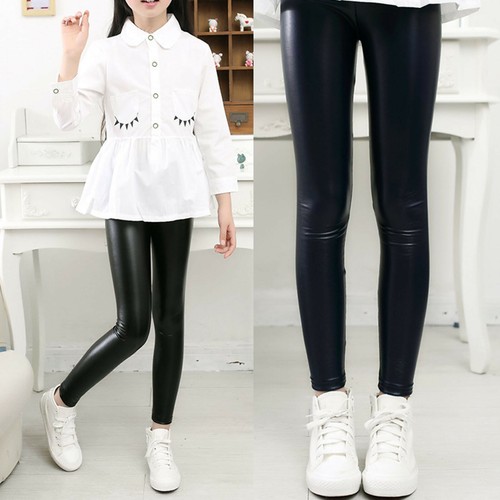Pantaloni leggings pelle - pantaloni, pu
