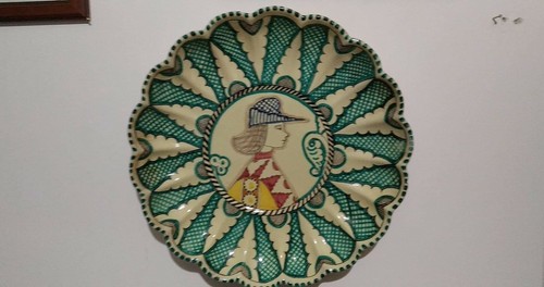Piatto ceramica parete - da,