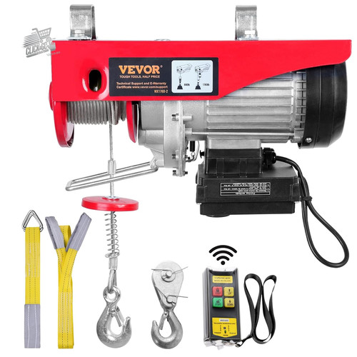 Paranco elettrico vevor - paranco, 800kg