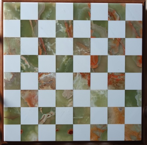Scacchiera marmo completa - di,