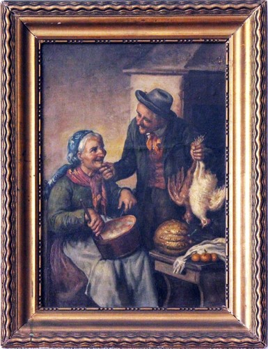 Dipinto olio italiano - , xx
