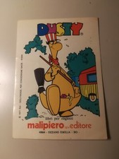 Adesivo sticker vintage anni 70 casco moto auto stereo DUSTY LIBRI RAGAZZI