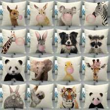 Federa cuscino zebrata 18"