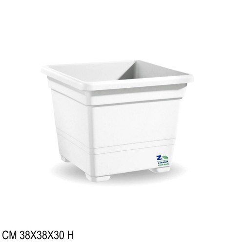 Vaso quadrato 38x38x30 h - vaso,