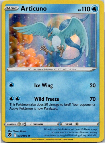 Pokemon tcg articuno - tcg,