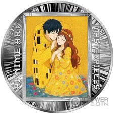 KISS AI-nime Arte Capolavori Moneta Argento 500 Franchi Camerun 2025