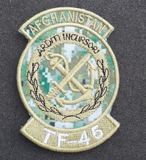 Patch scudetto E.I. Arditi Incursori Afghanistan TF-45 mai usato