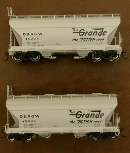 Usa athearn 2 tramogge acf - -,