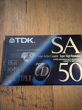 1x TDK SA 50 TYPE II BLANK