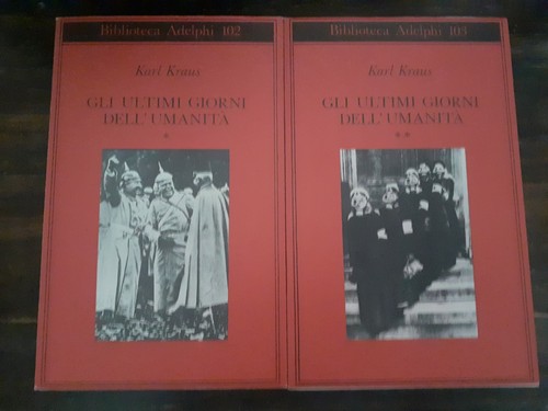 Karl kraus gli ultimi - kraus,
