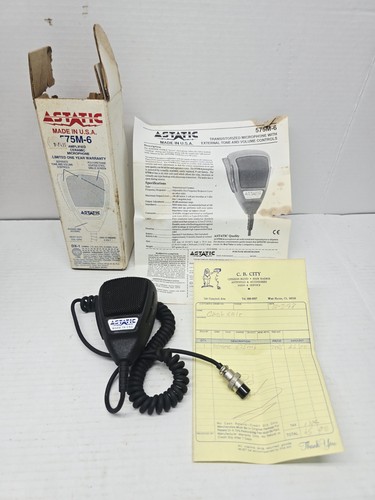 Astatic 575 microfono - astatic,