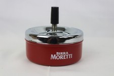 POSACENERE BIRRA MORETTI Pubblicitario Promozionale Bar Pub Birreria Latta NOS