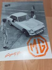 MG CAR RANGE Brochure Vendita