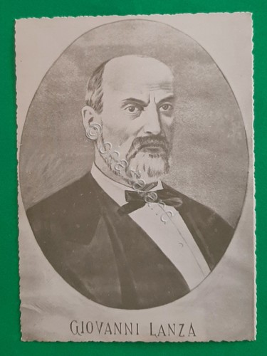 Cartolina giovanni lanza - giovanni,