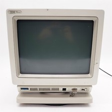 IBM 3476 InfoWindow Stazione Display Vintage 14" Monocromatica Monitor con Cavi