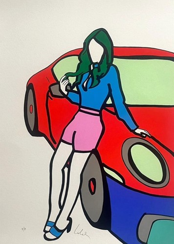 Marco lodola serigrafia su - -,