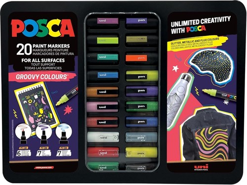 Posca uni valigetta - posca,