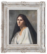 Dipinto olio si tela Teofilo