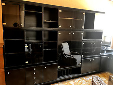 Mobile parete, con scaffali e vetrine, anni 90, buone condizioni