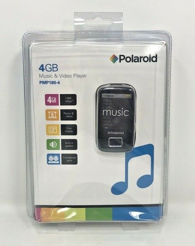 Polaroid mpm180 4bk 4gb - 4gb, mp3