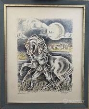Quadro Acquerello su china