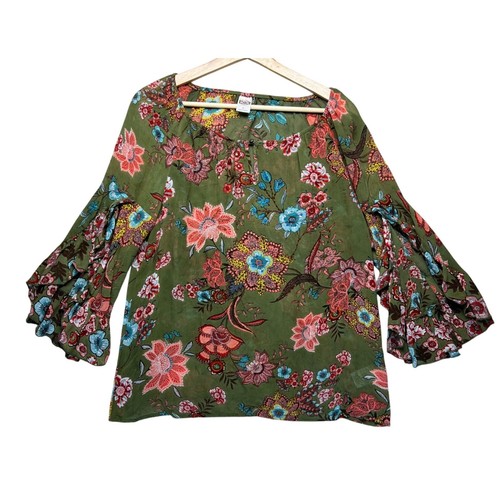 Blusa donna bila verde - blusa,