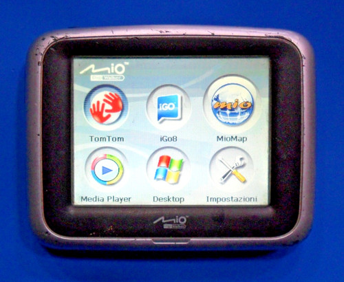 Navigatore satellitare gps mio - satellitare,