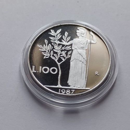 Moneta collezione 100 lire - moneta,