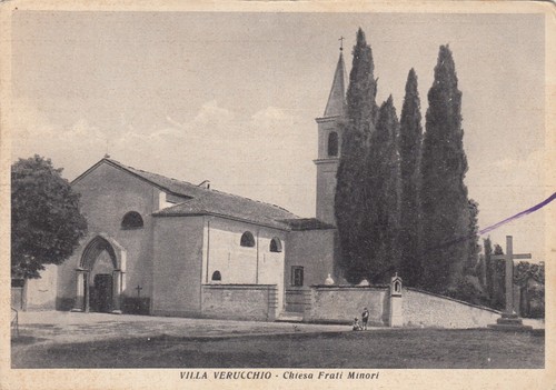 Cartolina villa verucchio - villa,
