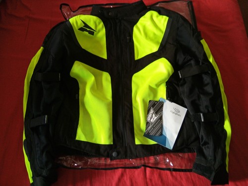 Giacca axo fluo zaino - axo, fluo'