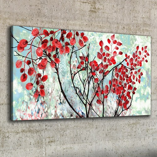 Stampa tela 100x50 quadro - su,