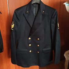 Uniforme divisa marina militare taglia 48 4 R con gradi 2° capo scelto stellette