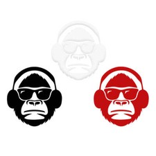 SCIMPANZE' - Adesivo murale