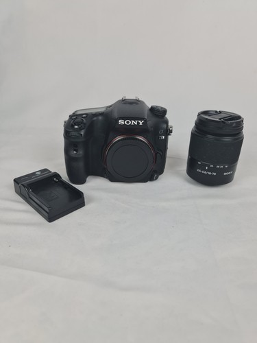 Fotocamera dslr sony alpha - fotocamera,