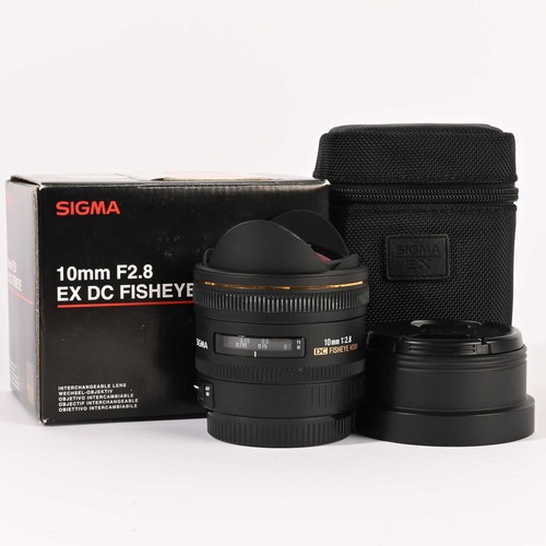 Sigma dc hsm fisheye - ex,