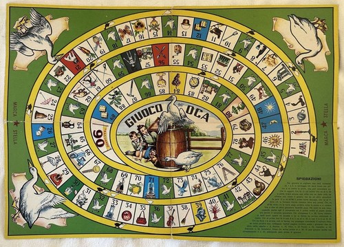 Giuoco dell oca marca - giuoco, stella