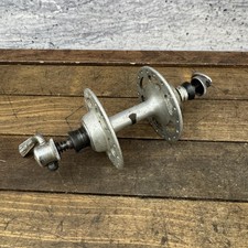 Vintage Campagnolo Record High Flange Rear Hub English Thread 120mm 36h