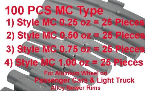 100 pcs assortment - pcs, clip-on