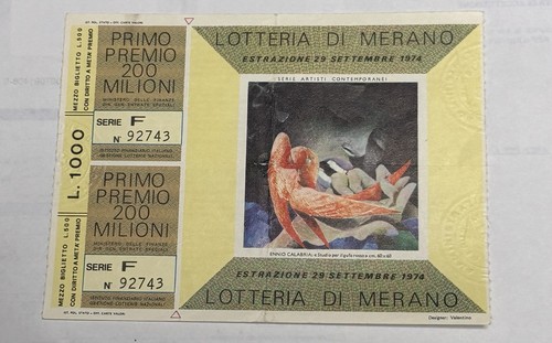 Biglietto lotteria merano - di,