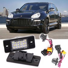 2 luci targa LED Porsche