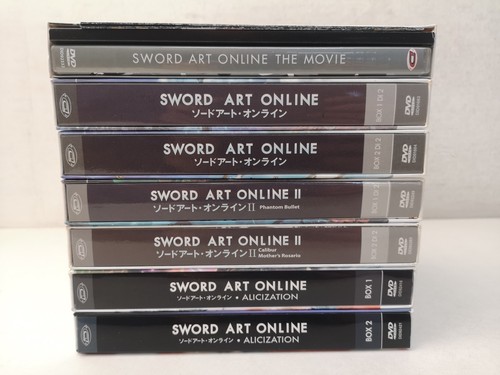 Dvd sword art online - online, +
