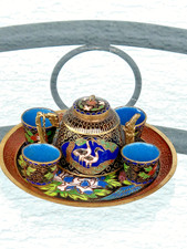 Vecchio set miniatura vintage