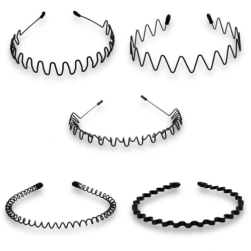 Fascia per capelli unisex - , nera