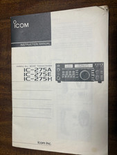 ICOM IC-275 MANUALE ISTRUZIONI